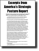 Excerpts from America's Strategic Posture Report