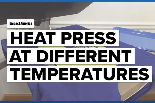 Heat Press Temperature Chart and Time Guide for Beginners