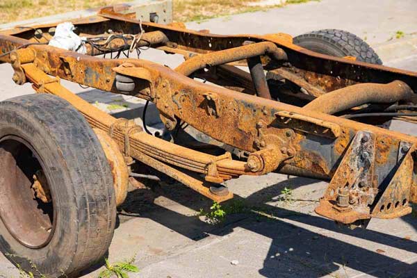 How to Fix a Rusted Truck Frame